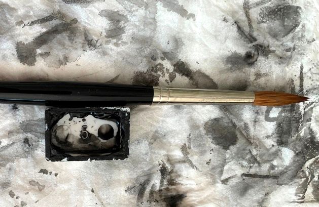 Annika Siems bei der Arbeit