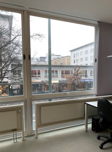 Blick aus einem Fenster des Verlags (Büchergilde, Frankfurt)
